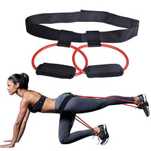 Load image into Gallery viewer, Fitness resistance adjustable bands Butt, Legs & Muscle Training Belt