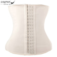 Load image into Gallery viewer, Latex Rubber Waist Trainer Corset