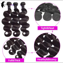 Load image into Gallery viewer, 100% Raw Brazilian Body Wave Human Hair