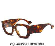 Load image into Gallery viewer, Trendy square frame fashion glasses