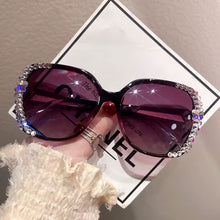 Load image into Gallery viewer, Fashion Rhinestone UV protection sunglasses