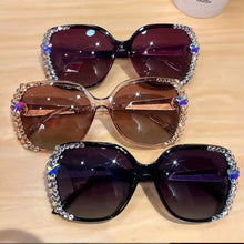Load image into Gallery viewer, Fashion Rhinestone UV protection sunglasses
