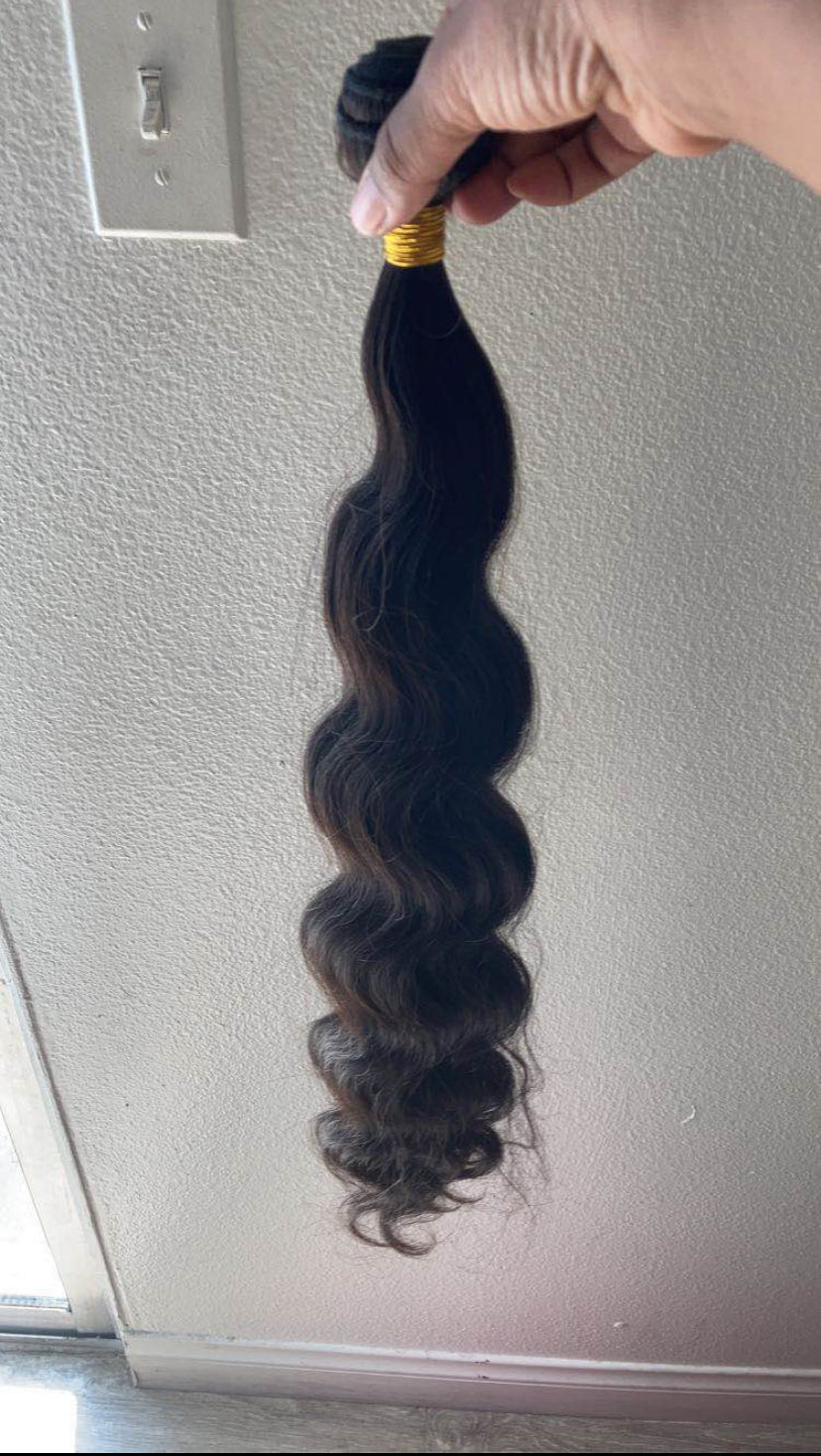 100% Raw Brazilian Body Wave Human Hair