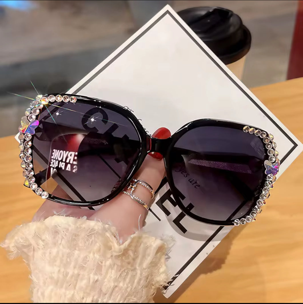 Fashion Rhinestone UV protection sunglasses