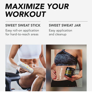 Sweet sweat roll on workout enhancer