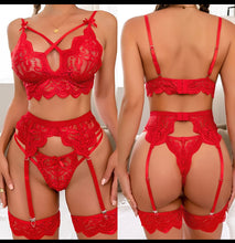 Load image into Gallery viewer, Sexy erotic 3- piece ensemble