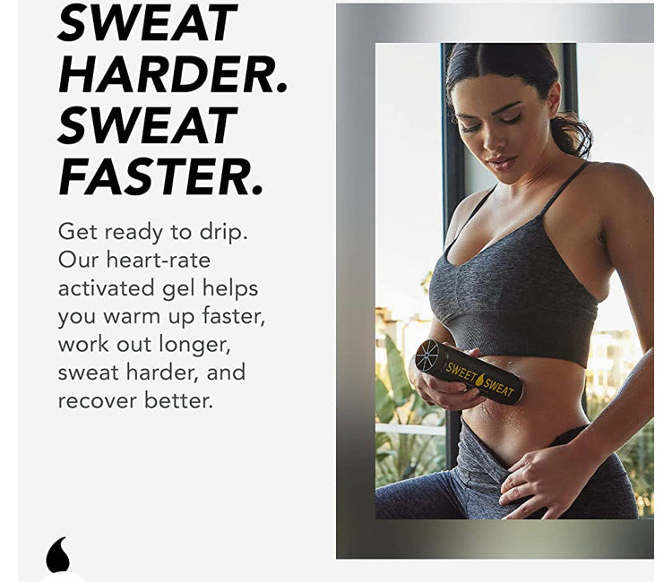 Sweet sweat roll on workout enhancer