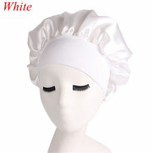 Load image into Gallery viewer, 1PC Wide Band Satin silk Bonnet Cap