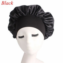 Load image into Gallery viewer, 1PC Wide Band Satin silk Bonnet Cap